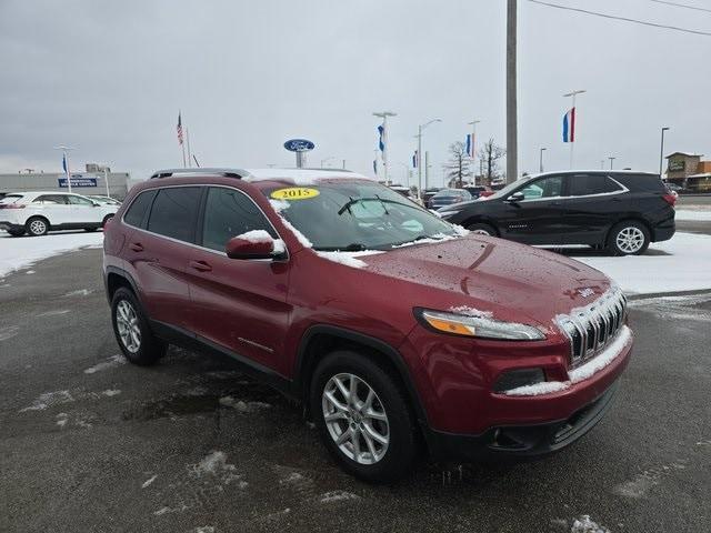 used 2015 Jeep Cherokee car, priced at $10,000