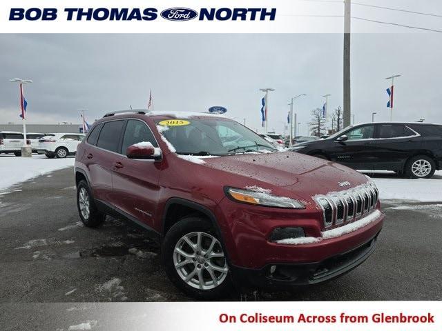 used 2015 Jeep Cherokee car, priced at $10,000