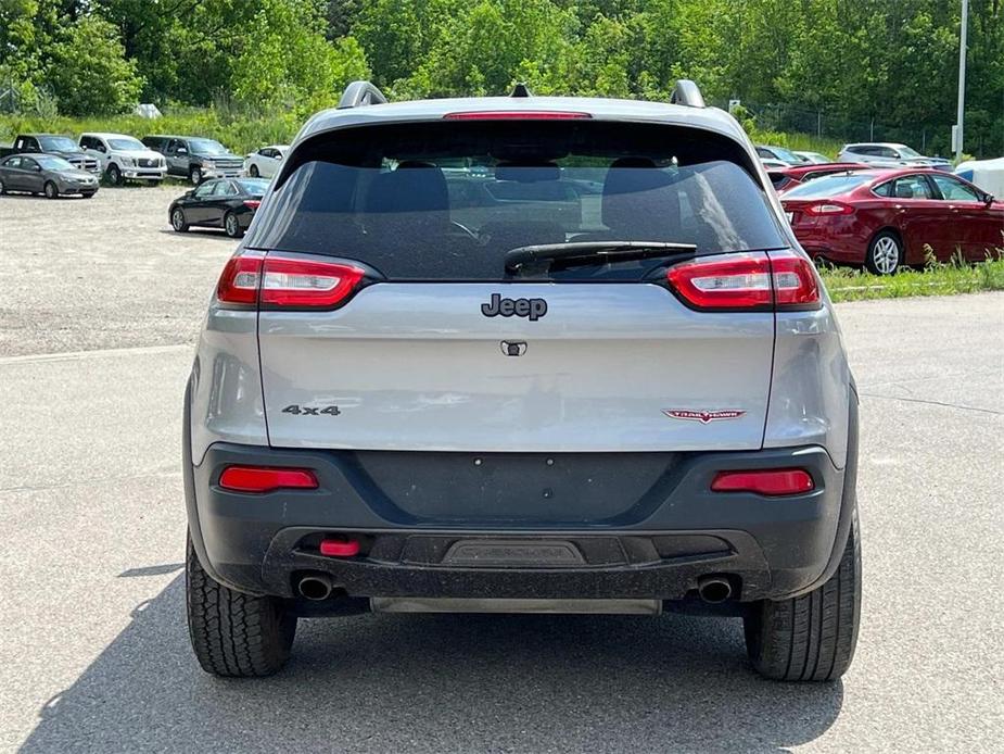 used 2018 Jeep Cherokee car, priced at $16,550