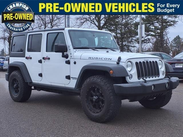 used 2016 Jeep Wrangler Unlimited car, priced at $17,750