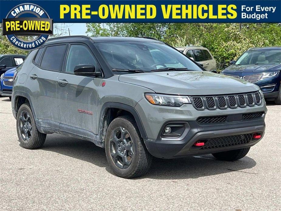 used 2023 Jeep Compass car, priced at $29,550