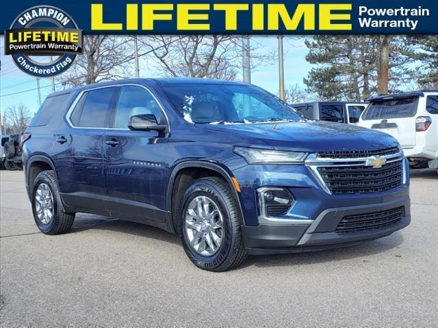 used 2022 Chevrolet Traverse car, priced at $20,350