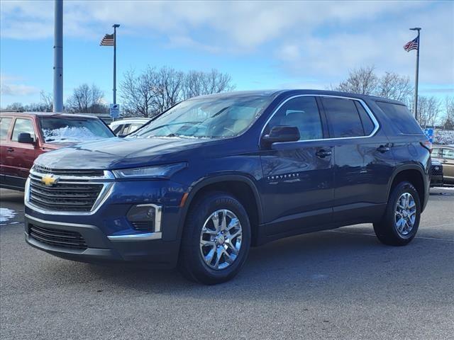 used 2022 Chevrolet Traverse car, priced at $20,350