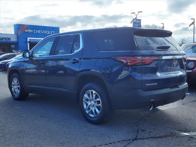 used 2022 Chevrolet Traverse car, priced at $20,350