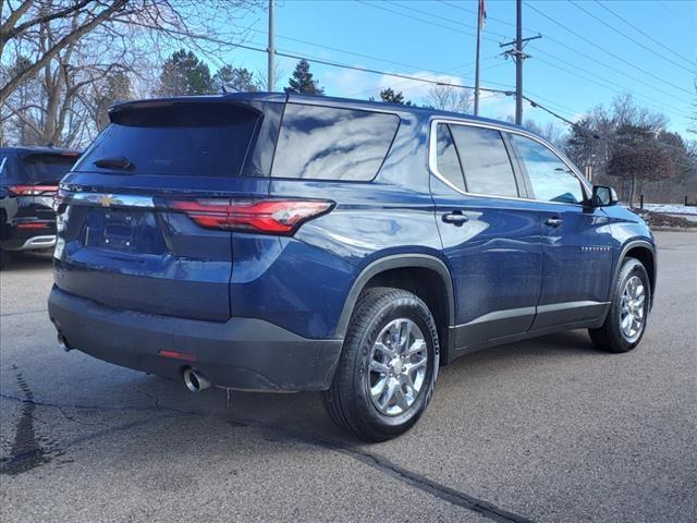 used 2022 Chevrolet Traverse car, priced at $20,350