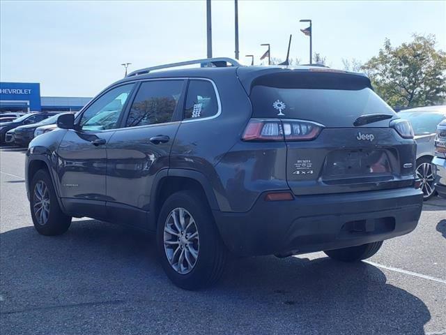 used 2021 Jeep Cherokee car, priced at $21,250