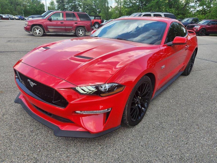 used 2021 Ford Mustang car, priced at $34,550