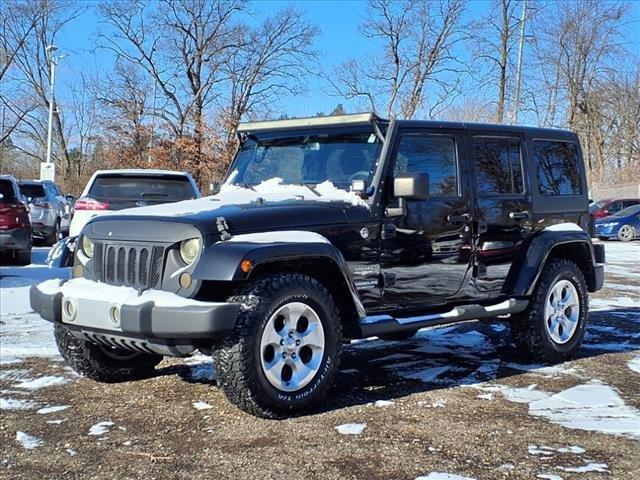 used 2015 Jeep Wrangler Unlimited car, priced at $14,750