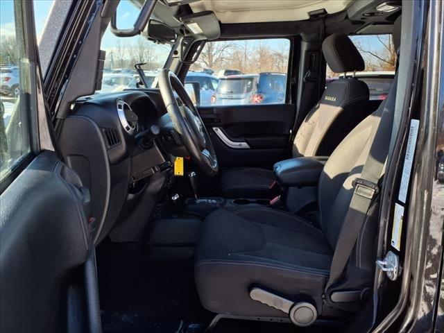 used 2015 Jeep Wrangler Unlimited car, priced at $14,750