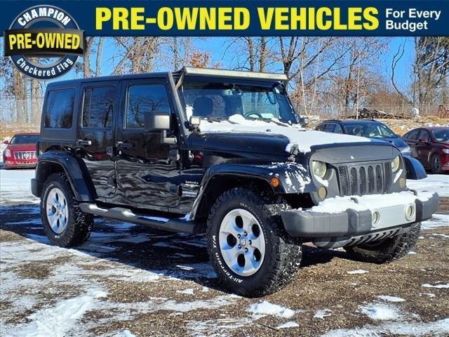 used 2015 Jeep Wrangler Unlimited car, priced at $14,950