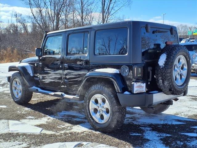 used 2015 Jeep Wrangler Unlimited car, priced at $14,750