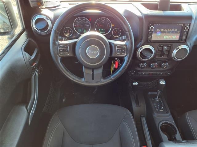 used 2015 Jeep Wrangler Unlimited car, priced at $14,750