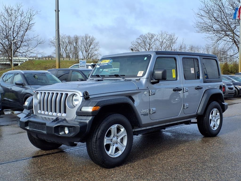 used 2020 Jeep Wrangler Unlimited car, priced at $22,750