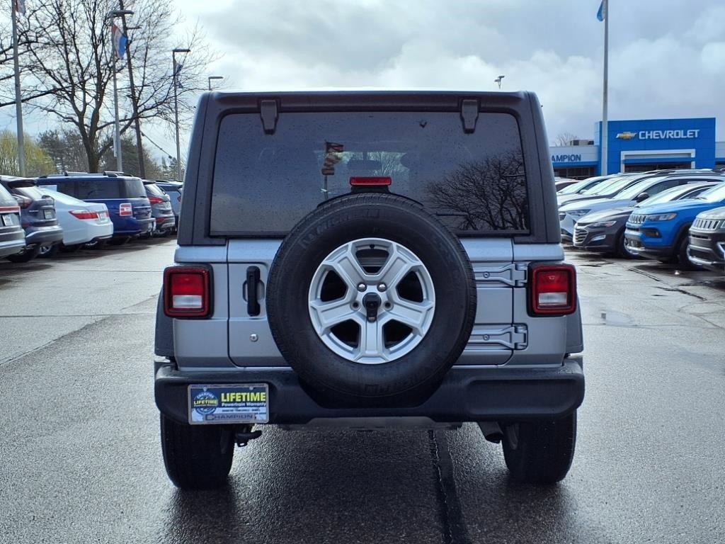 used 2020 Jeep Wrangler Unlimited car, priced at $22,150