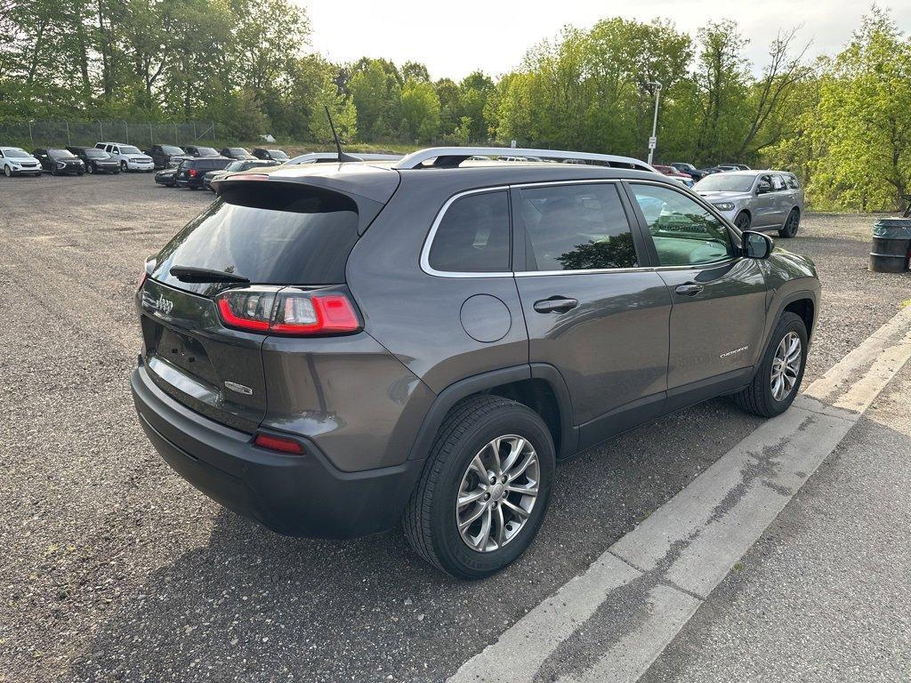 used 2021 Jeep Cherokee car, priced at $18,150