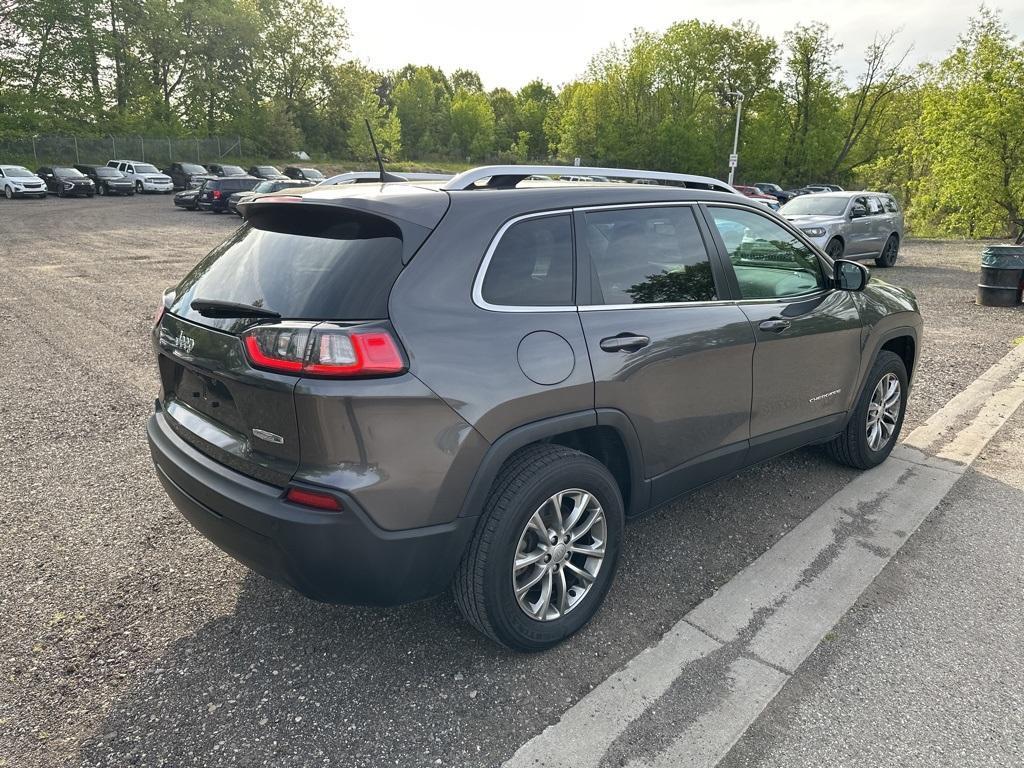 used 2021 Jeep Cherokee car, priced at $18,300