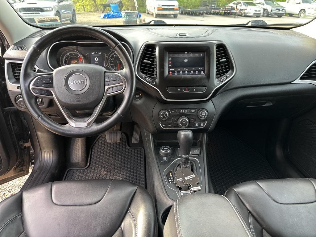 used 2021 Jeep Cherokee car, priced at $18,300