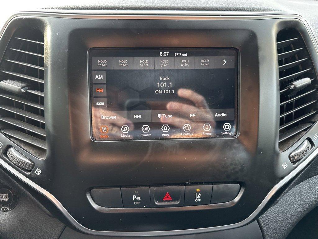 used 2021 Jeep Cherokee car, priced at $18,150
