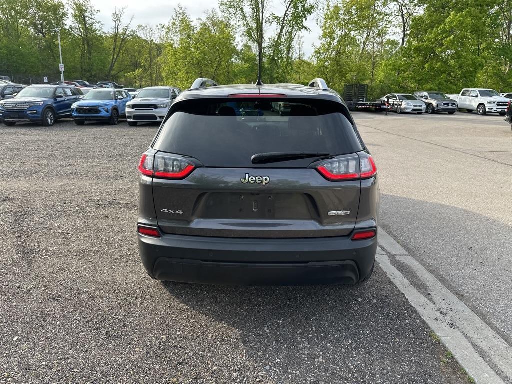 used 2021 Jeep Cherokee car, priced at $18,300