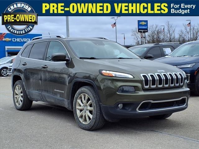 used 2015 Jeep Cherokee car, priced at $11,096