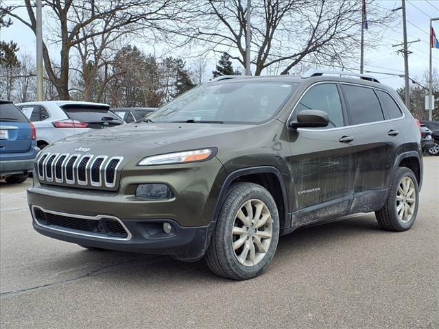 used 2015 Jeep Cherokee car, priced at $11,096