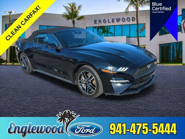 used 2022 Ford Mustang car, priced at $19,897