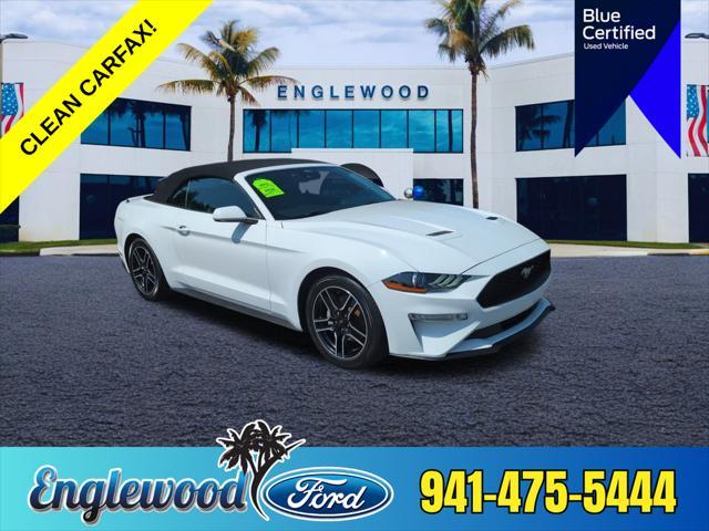 used 2021 Ford Mustang car, priced at $22,747
