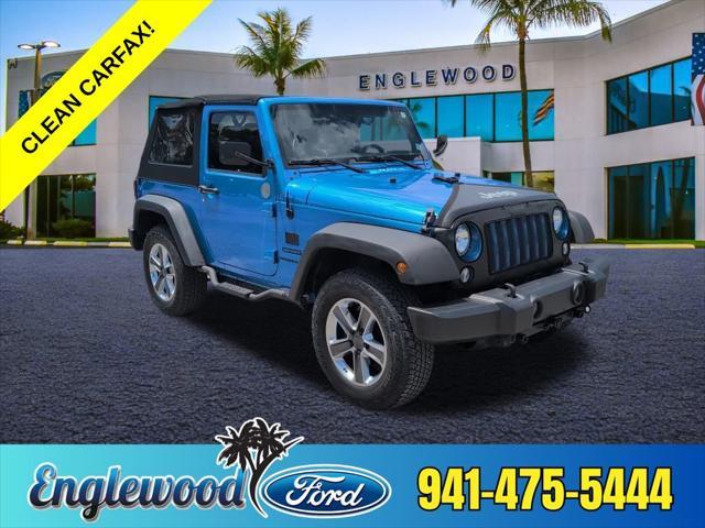 used 2015 Jeep Wrangler car, priced at $16,807