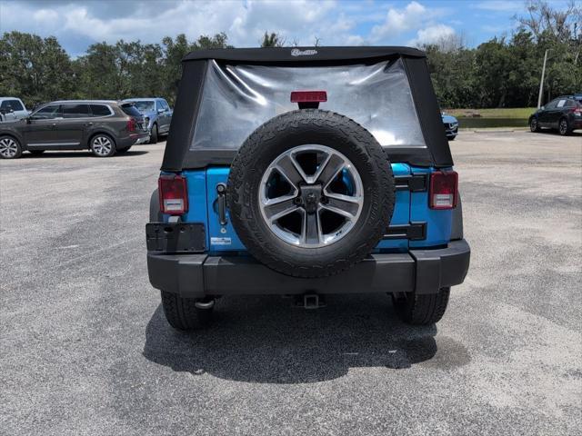 used 2015 Jeep Wrangler car, priced at $16,303
