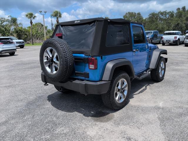 used 2015 Jeep Wrangler car, priced at $16,303