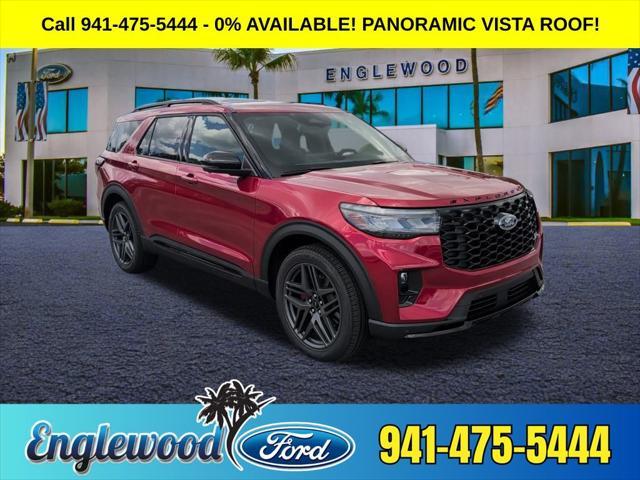 new 2025 Ford Explorer car, priced at $52,531