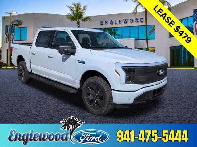 new 2025 Ford F-150 Lightning car, priced at $53,546