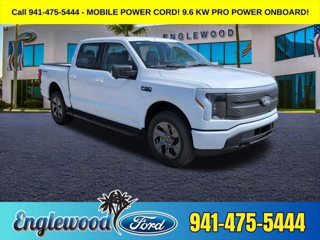 new 2025 Ford F-150 Lightning car, priced at $56,570