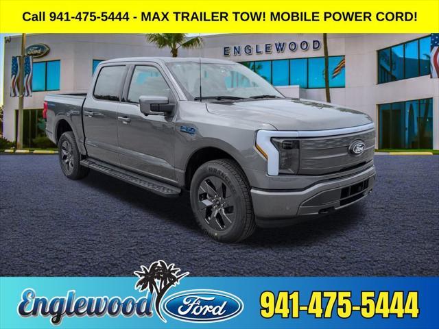 new 2025 Ford F-150 Lightning car, priced at $64,772