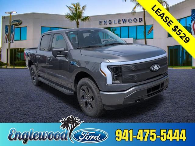new 2025 Ford F-150 Lightning car, priced at $58,048