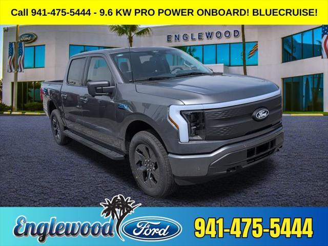 new 2025 Ford F-150 Lightning car, priced at $58,774