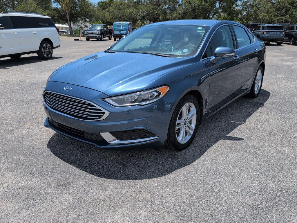 used 2018 Ford Fusion car, priced at $15,749