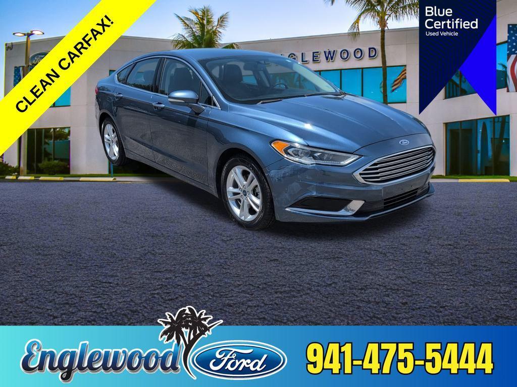 used 2018 Ford Fusion car, priced at $15,749