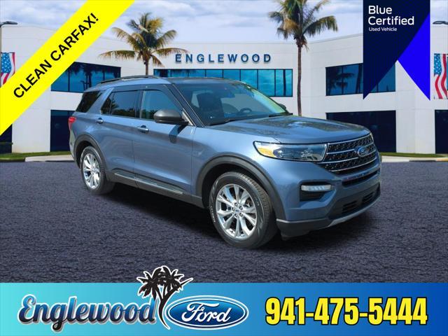 used 2021 Ford Explorer car, priced at $31,129