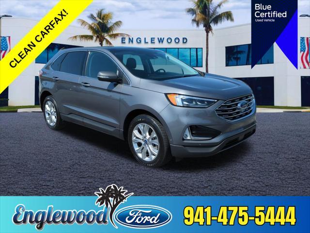 used 2021 Ford Edge car, priced at $24,637