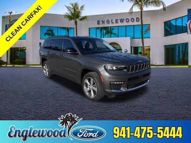 used 2021 Jeep Grand Cherokee L car, priced at $25,196