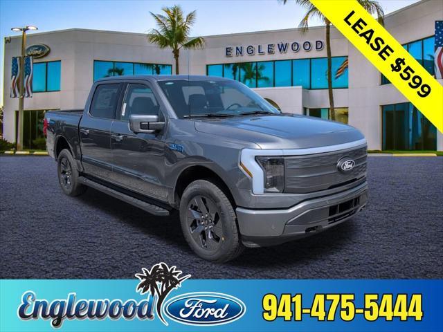 new 2025 Ford F-150 Lightning car, priced at $69,330