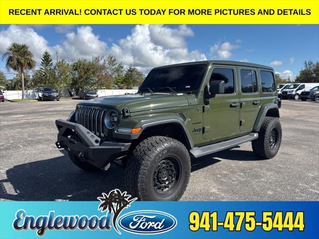 used 2020 Jeep Wrangler Unlimited car, priced at $34,881