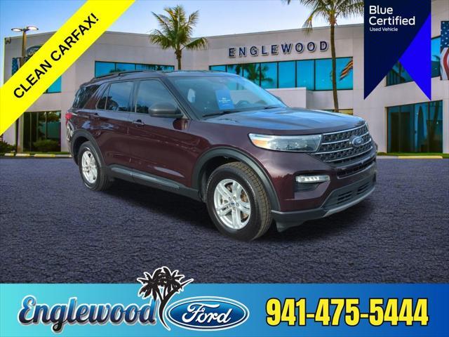 used 2022 Ford Explorer car, priced at $24,859