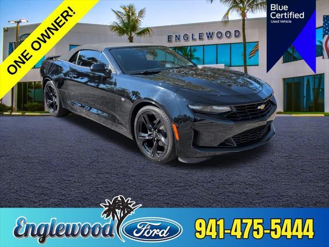 used 2021 Chevrolet Camaro car, priced at $28,862