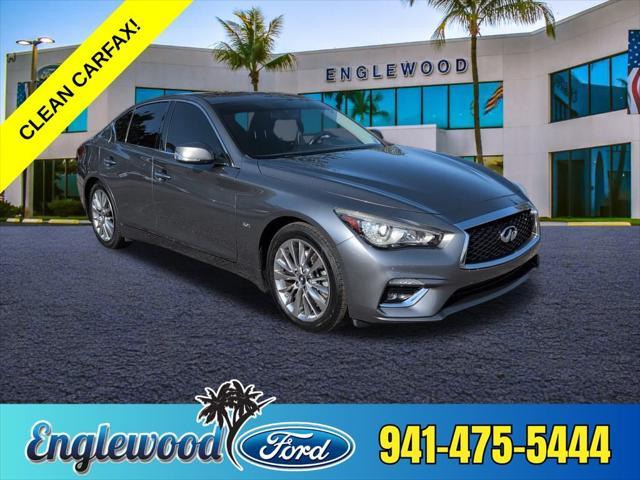 used 2018 INFINITI Q50 car, priced at $14,742