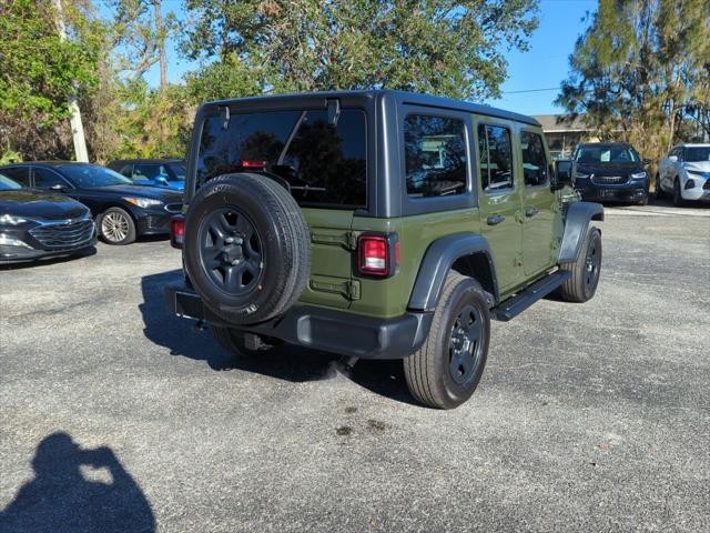 used 2023 Jeep Wrangler car, priced at $30,832