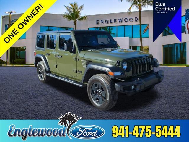 used 2023 Jeep Wrangler car, priced at $30,832