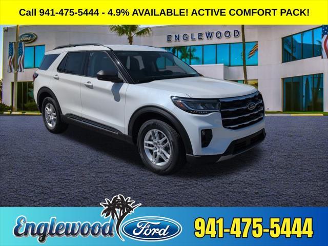 new 2025 Ford Explorer car, priced at $39,547