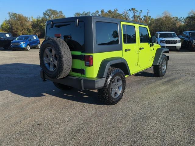 used 2016 Jeep Wrangler Unlimited car, priced at $16,038